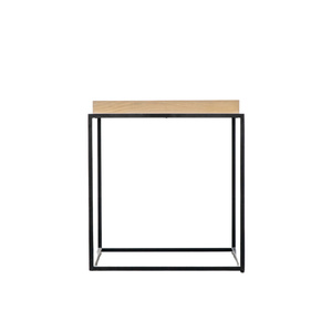 Stolik pomocniczy Forden Tray, szary, 550 x 550 x 600 mm
