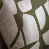 Skara Graphic Cushion Olive 450x450mm