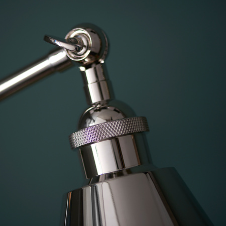 Hal Task Table Lamp Bright Nickel