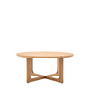 Craft Round Coffee Table Natural 900x900x400mm