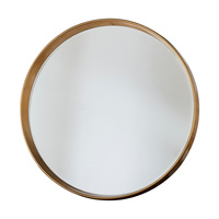 Lustro Harvey Round Mirror Gold 950 x 950 mm