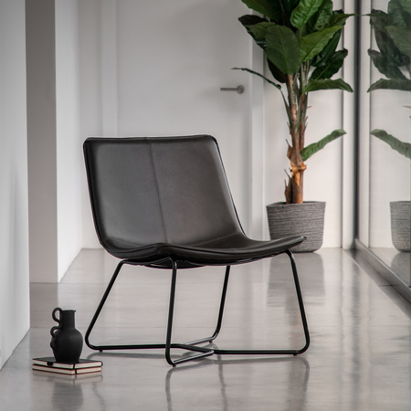 Fotel Hawking Lounge Chair Charcoal 655 x 675 x 780 mm