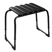 HANDICAP taboret łazienkowy, regulowana wysokość, czarny