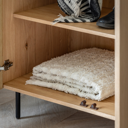 Ashdown 2 Door Wardrobe Natural 520x850x1780mm