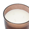 Glass Filled Candle Small Brown Pomegranate