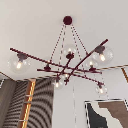 ESSA 8 BURGUNDY TRANSPARENT