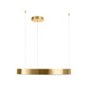 Lampa wisząca CIRCLE 60 cm - LED, ring mosiądz szczotkowany