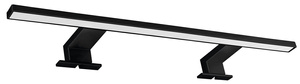SERAPA oświetlenie LED, 9W, 230V, 600x40x100mm, IP44, aluminium, czarny mat