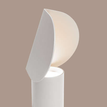 Lampa biurkowa BISCUIT biała LED 3000K