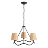 Wriggle 3 Pendant Light Matt Black