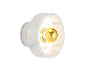 MOOSEE lampa ścienna ARCO biała