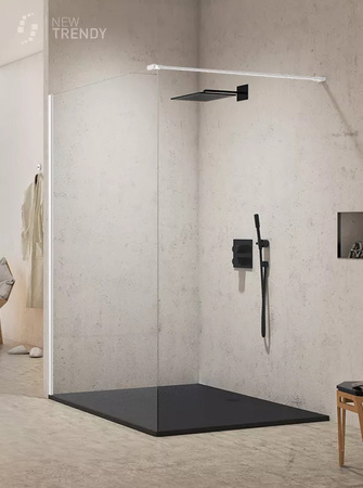 KABINA NEW MODUS WHITE WALK-IN U 50x200 CZYSTE 8mm ACTIVE SHIELD