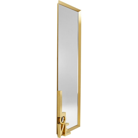 KARE lustro ścienne LOVE LETTERS 3D       200x70 cm