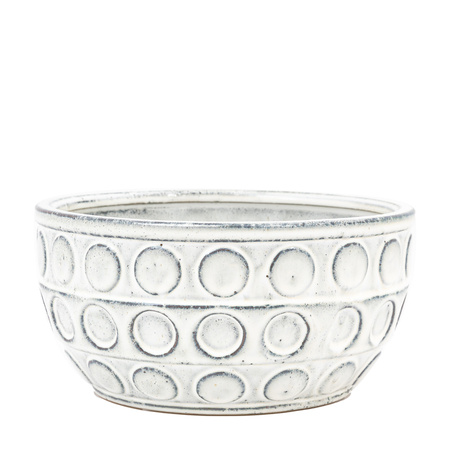 Kusama Dotted Ceramic Bowl 250x250x125mm