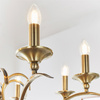 Kora 8 Pendant Light Antique Brass