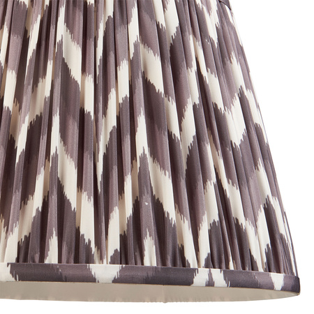 Zigzag Shade Pearl Grey Fabric 240x250x350mm