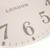 Arabic Wall Clock Shy Pink 12in