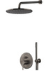 Zesta natryskowy podtynkowy L-200mm fi-25cm-Emmevi Rubinetterie/Filo