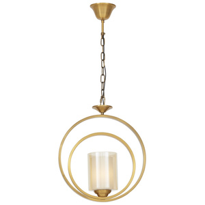 LAMPA WISZĄCA LOFT ZŁOTA DARTON W1