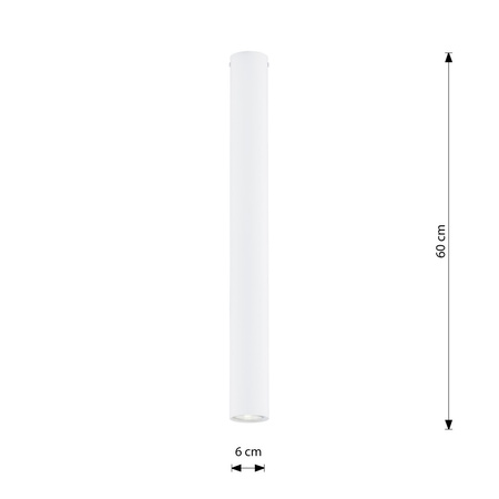 TECNO 1XL WHITE oprawa oświetleniowa