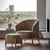 Tindon Armchair Alaska Khaki 710x750x790mm