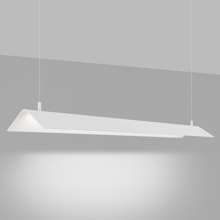 Lampa wisząca ELVA biała LED 4000K