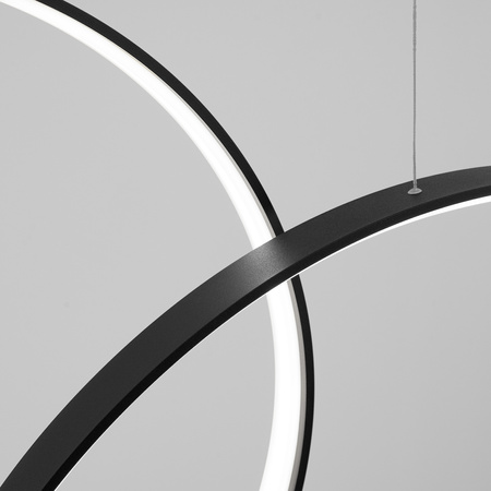 Lampa wisząca RIO 3 55/78/110 czarna LED 4000K