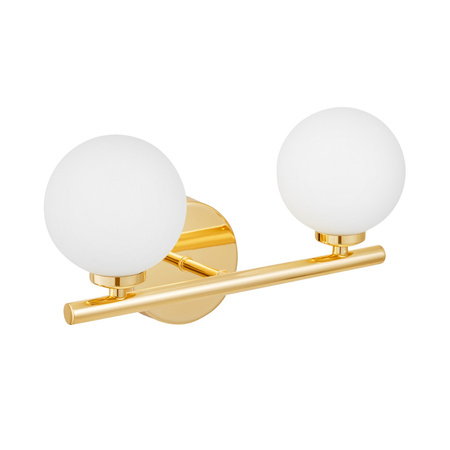 LAMPA ŚCIENNA KINKIET NOWOCZESNY ZŁOTY MARSIADA W2