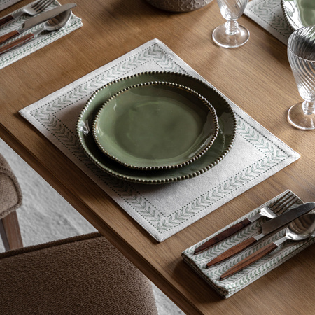 Arbor Leaf Placemats Natural 4pk 300x400mm