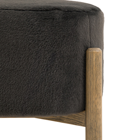 Tindon Footstool Alaska Graphite 450x380x360mm
