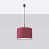 Lampa wisząca NEVIA burgund