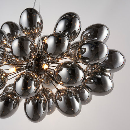 Infinity 8 Pendant Light Black Chrome