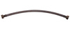 Wąż przyłączeniowy nierdzewny FxF 1/2"x1/2", 40cm, brąz