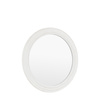 Shoreline Round Mirror White 800x30x800mm