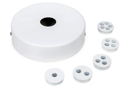 Podsufitka do lampy FI 15cm biała 3 - metal