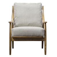 Fotel Reliant Naturalny len 630 x 815 x 900 mm