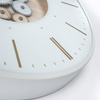Clocksmith Wall Clock Cog Ivory 21in