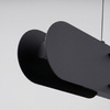 Lampa wisząca CHAIN 91 czarna LED 4000K