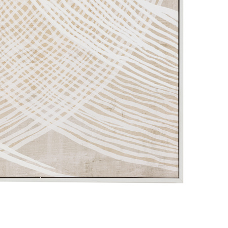 In the Round Framed Canvas 895x35x895mm