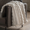 Marshmallow Rabbit Throw Cream 1500x2000mm