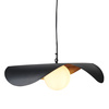 Lampa wisząca ENZO 60 cm - czarno złota