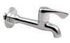 Zawór kulowy ścienny 1/2", długi, chrom