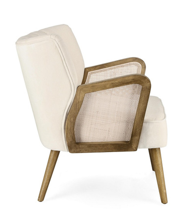 Fotel BIZZOTTO VIRNA – naturalny