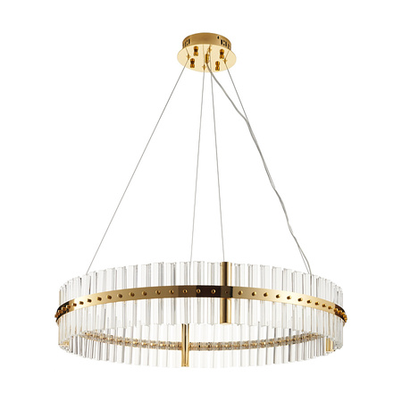 Lampa wisząca AURA 85 cm - żyrandol LED, Nowoczesna Lampa Wisząca