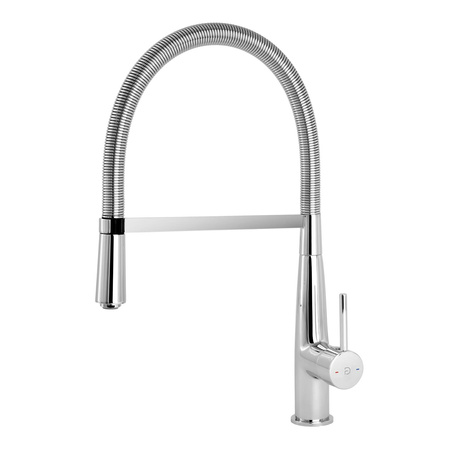 Bateria AVANZA zlewozm. z wyc. wylewką, chrom