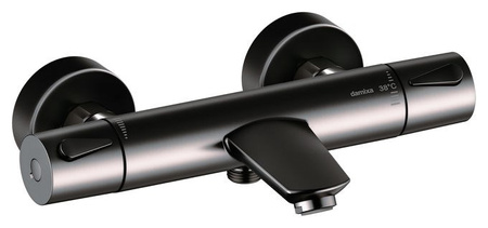 Termostat wannowo-prysznicowy szczotkowany grafit pvd