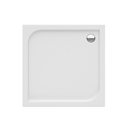 Brodzik prysznicowy CANTARE kwadratowy 100x100x6 gł. 3,5cm - 90 (obudowa zintegrowana, podstawa posadzka)