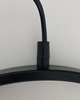 Lampa wisząca ELIPSE L, 65 cm - LED, czarna nowoczesna