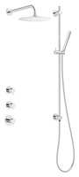 Silhouet SR1 - Silhouet SR1 Podtynkowy termostatyczny zestaw prysznicow chrom