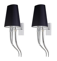 MOOSEE zestaw 2 sztuk lamp ściennych      DEVIL WALL 1 czarny